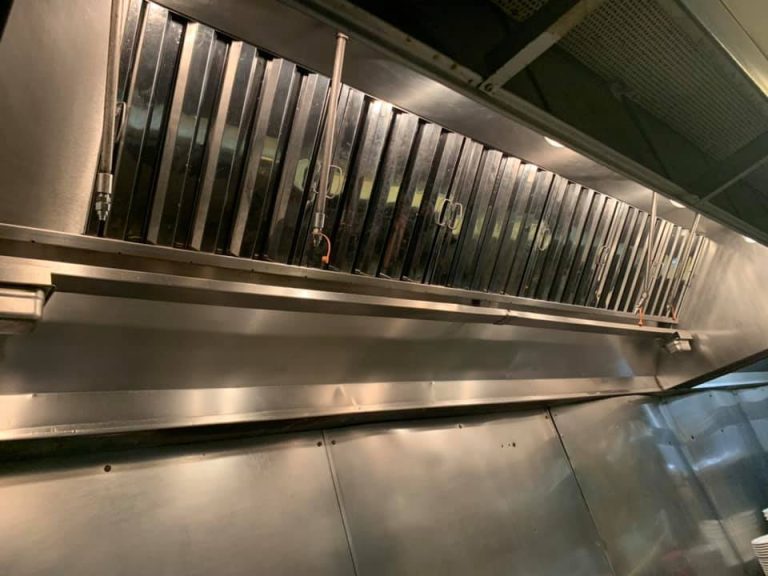 Hood cleaning results - After 3