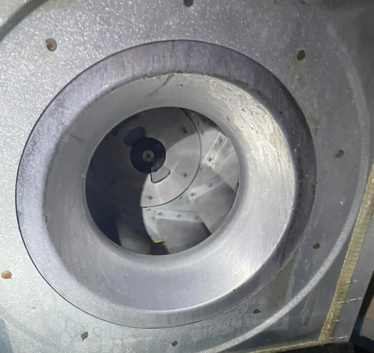 Hood cleaning results - After 1