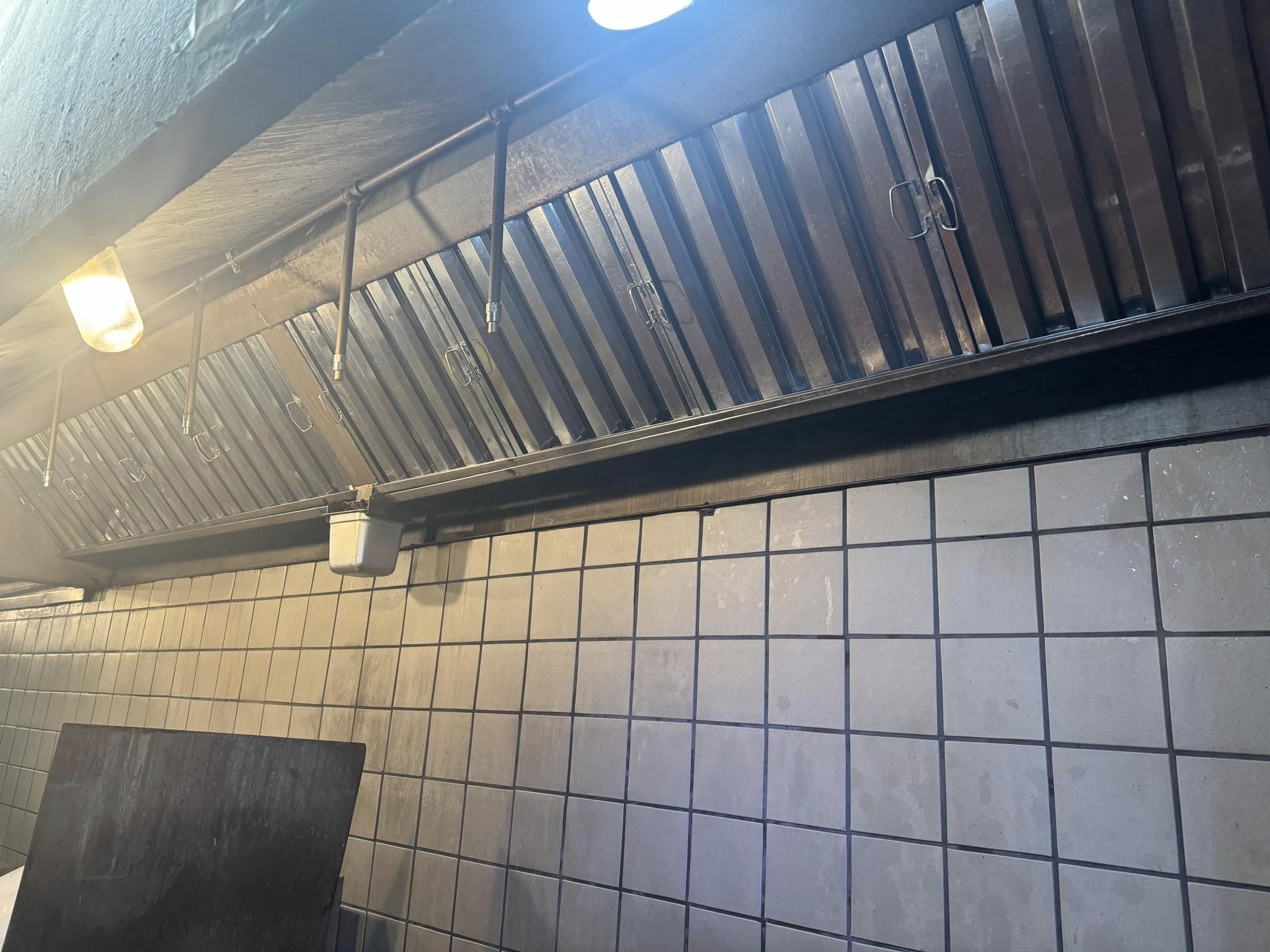 Hood cleaning results - After 2