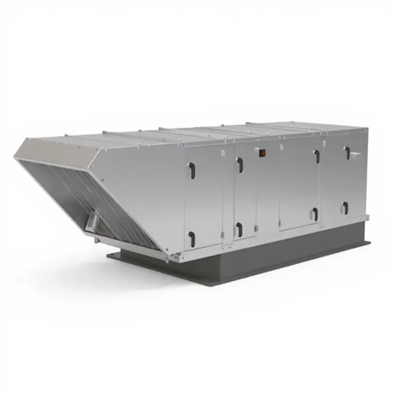 Untempered passive make-up air unit installation Dickson